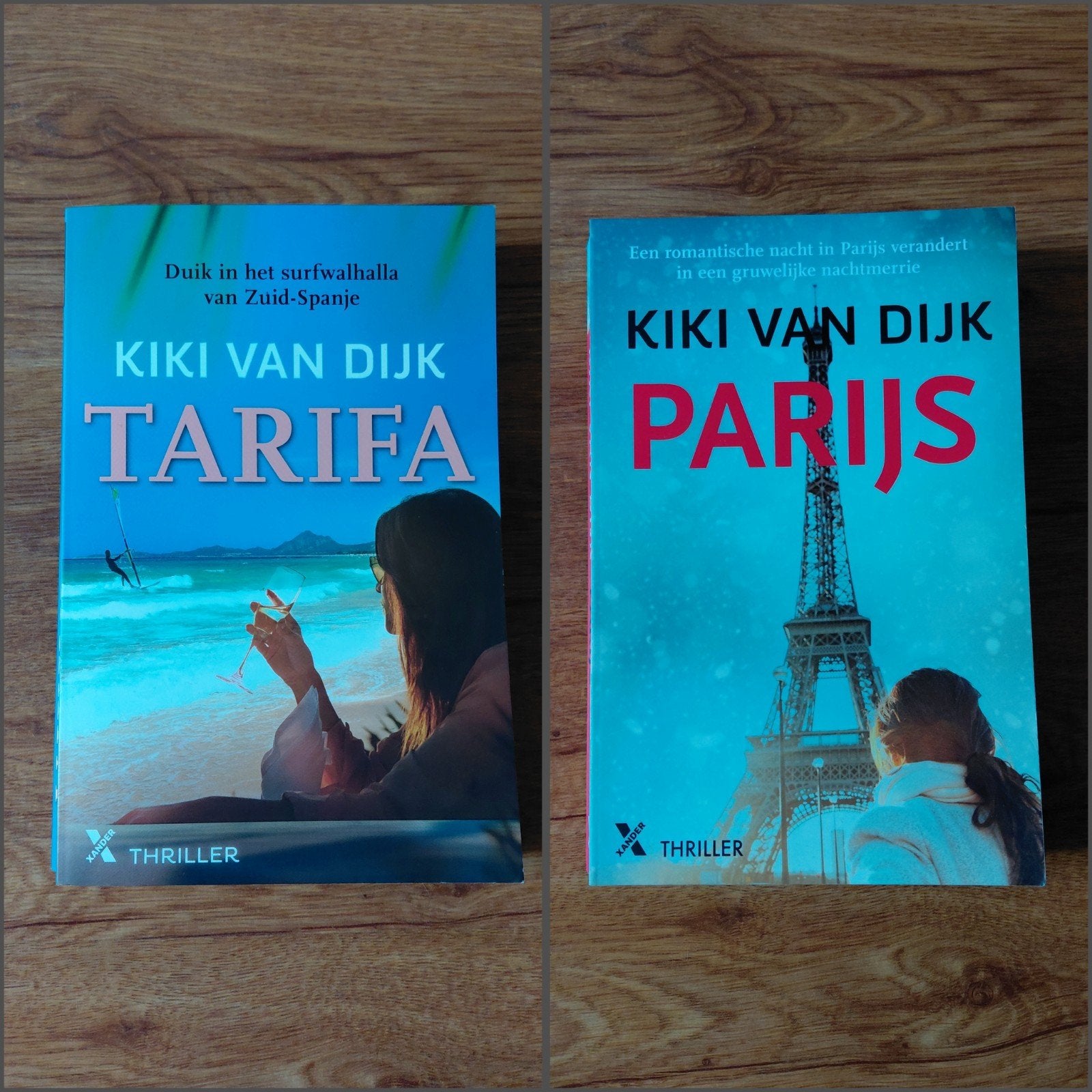 Thrillers • Kiki van Dijk • o.a. Tarifa • Parijs, Ophalen of Verzenden, Zo goed als nieuw, Kiki van Dijk