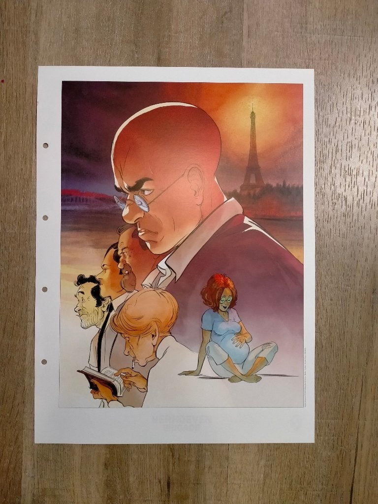 Sylvester strips kunst drukken kunstdrukken strip 3, Verzenden, Overige figuren, Zo goed als nieuw, Overige typen