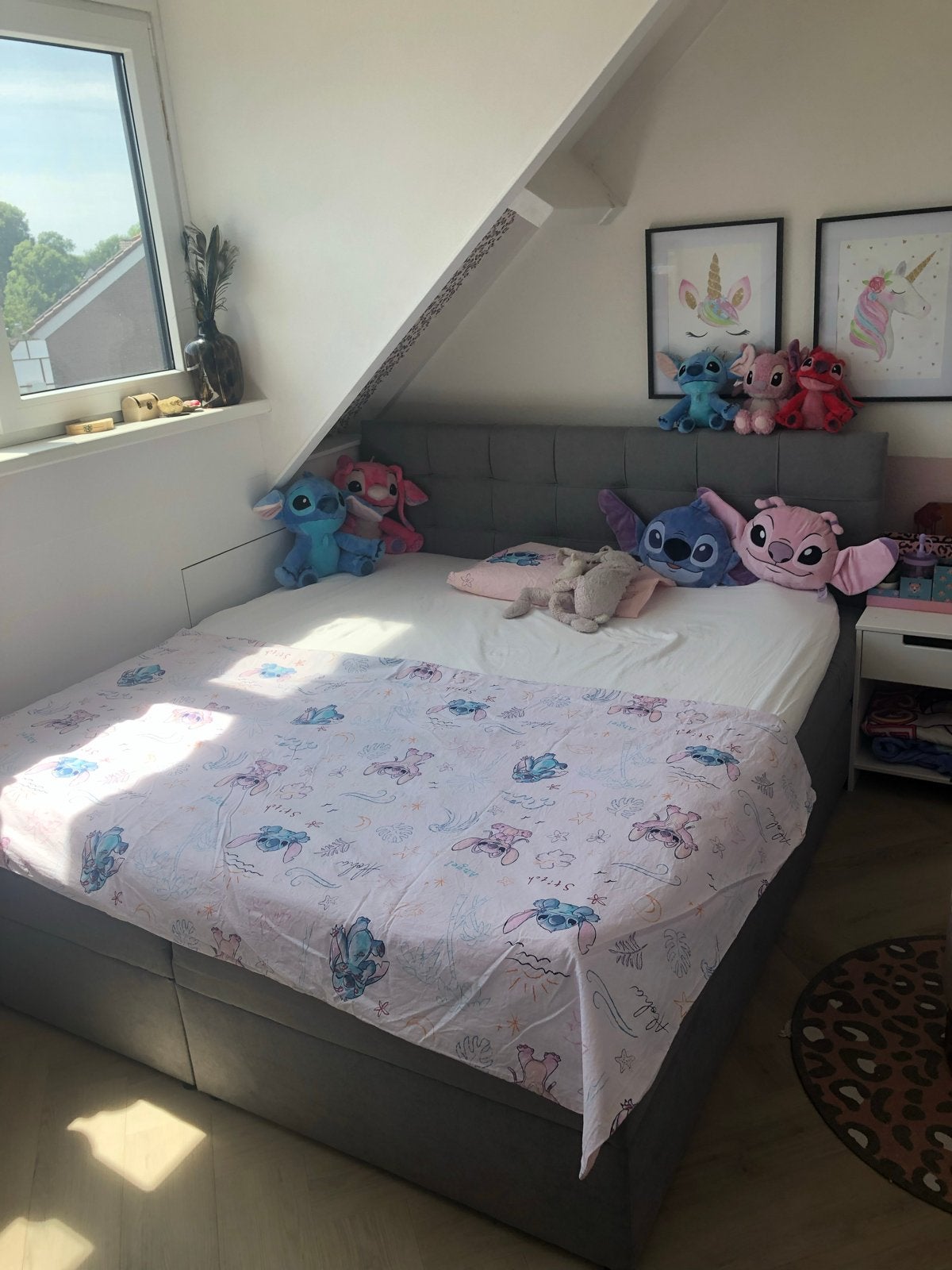 Tweepersoonsbed 180cm met opbergruimte en gratis topper!, Ophalen, Gebruikt, Tweepersoons, 180 cm