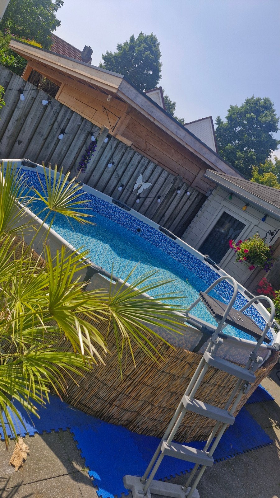 Bestway Steel Pro Max zwembad incl. pompen zie beschrijving, Tuin en Terras, Zwembaden, Ophalen, Minder dan 80 cm, Rond, 300 cm of meer