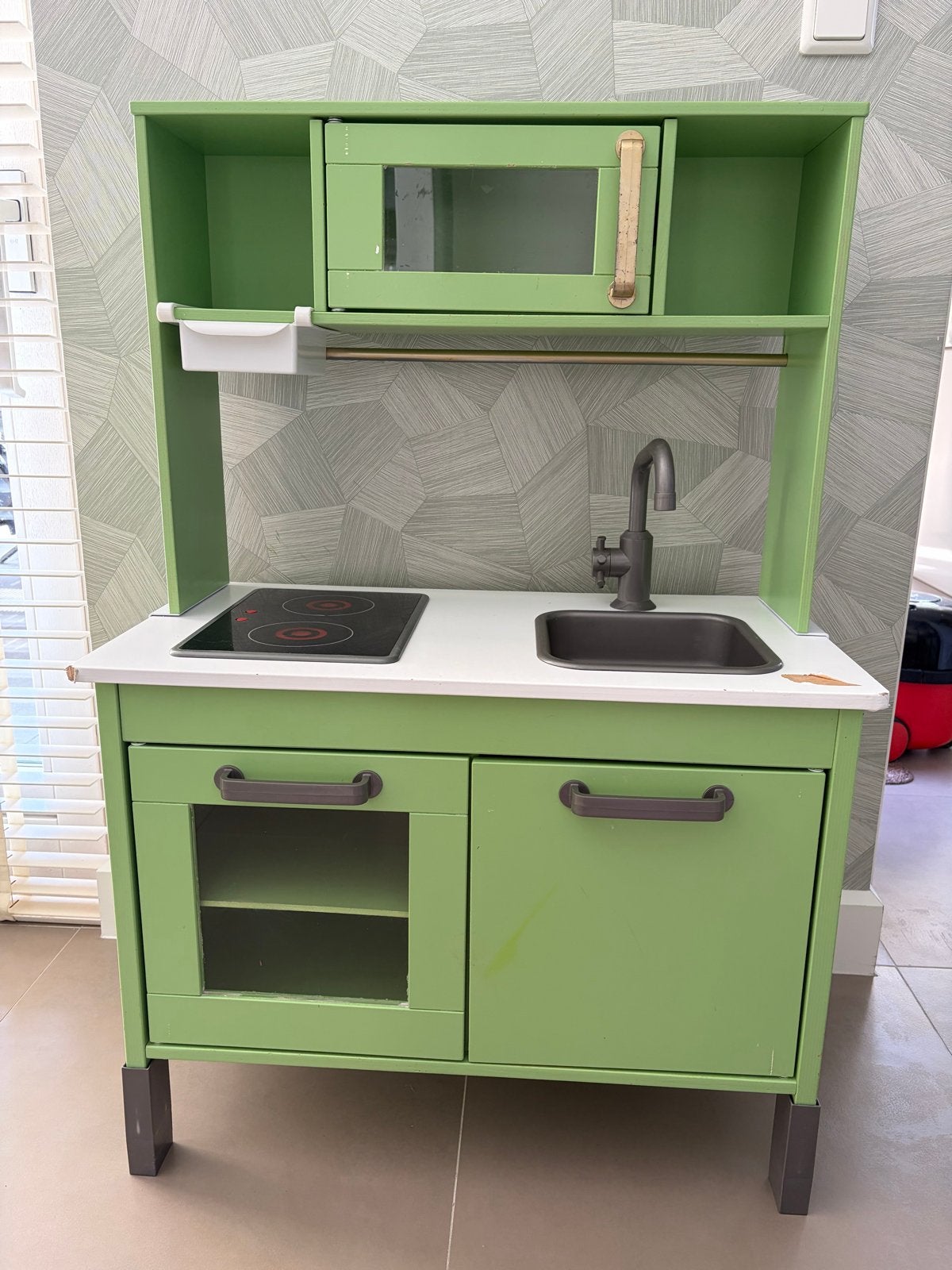 Complete speelkeuken Ikea met accessoires, Kinderen en Baby's, Ophalen, Gebruikt, Hout, Speelkeuken