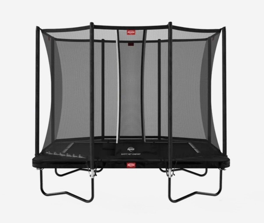 Trampoline van berg nieuw in doos 280x190 cm, Ophalen, Zo goed als nieuw