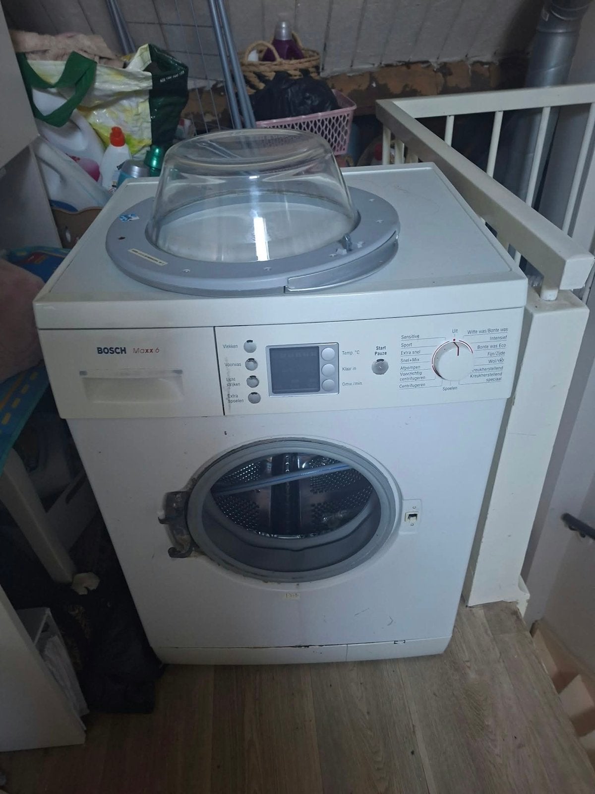 Bosch Maxx 6 wasmachine - deur los, Ophalen, Voorlader, Niet werkend, 85 tot 90 cm