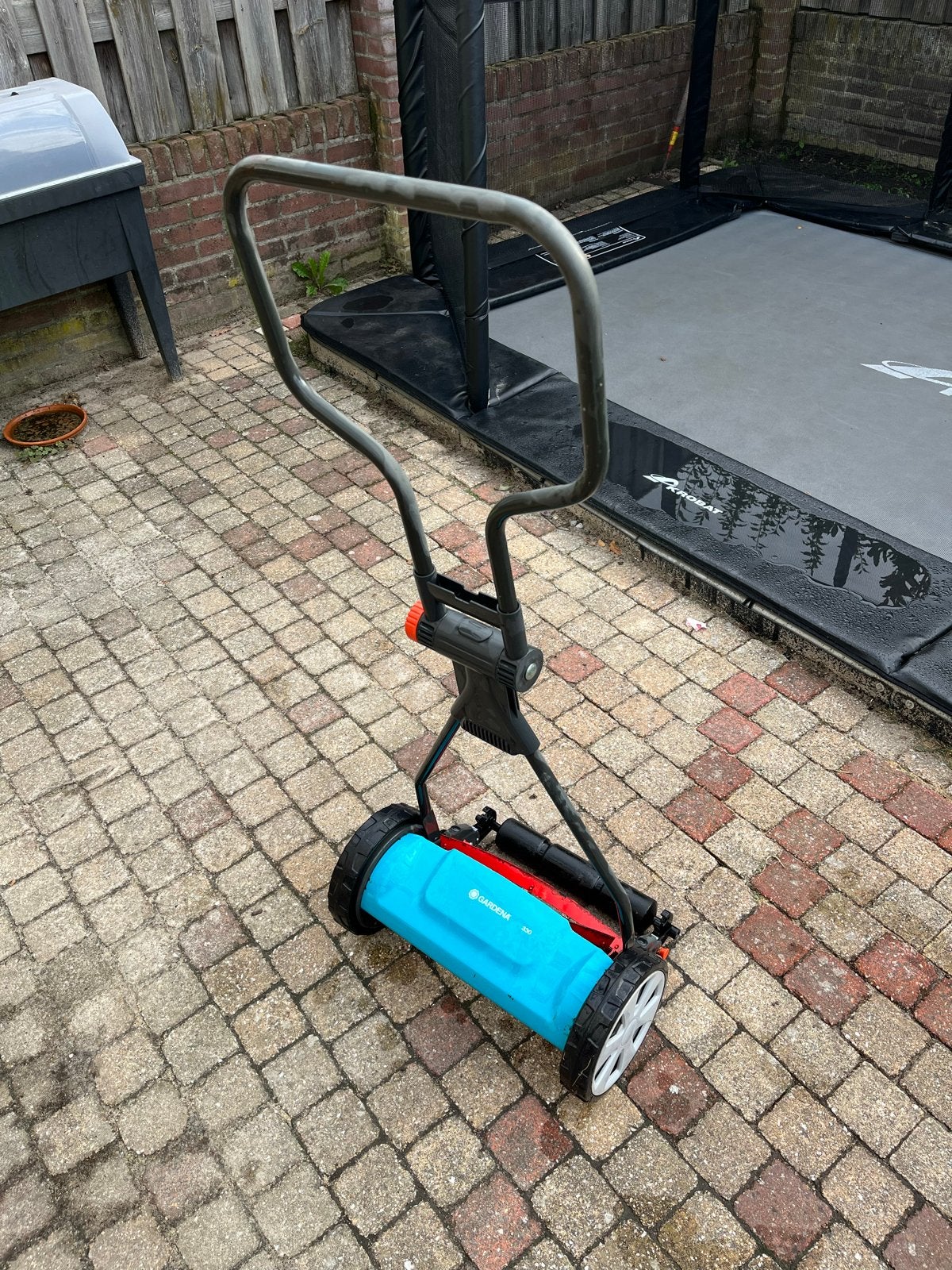 Gardena 330 kooimaaier - Gebruikt, goed werkend, Ophalen, Gebruikt, Handgrasmaaier, 30 t/m 39 cm