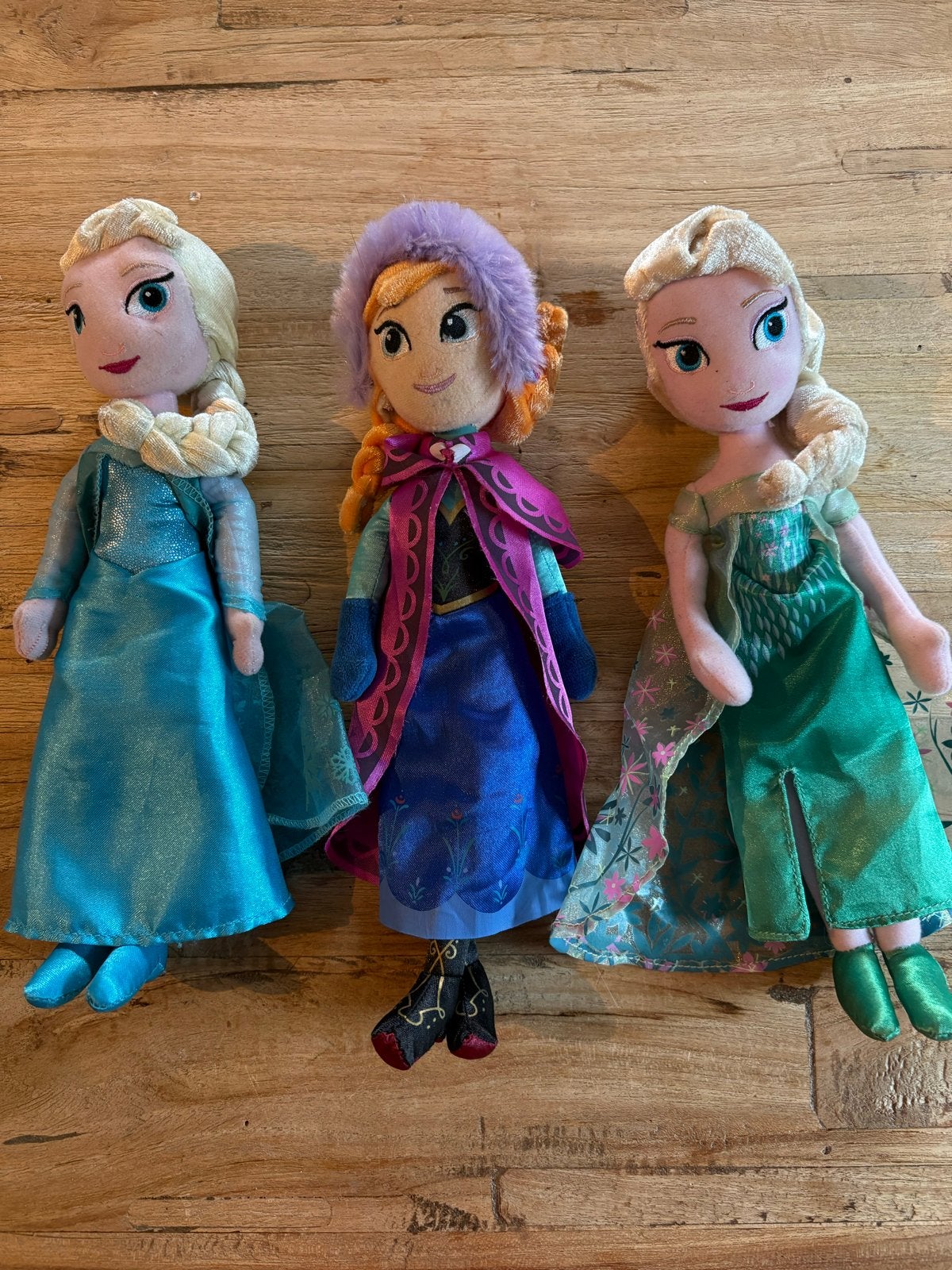 Disney Frozen knuffelpoppen - Elsa en Anna set, Kinderen en Baby's, Ophalen of Verzenden, Gebruikt, Overige typen