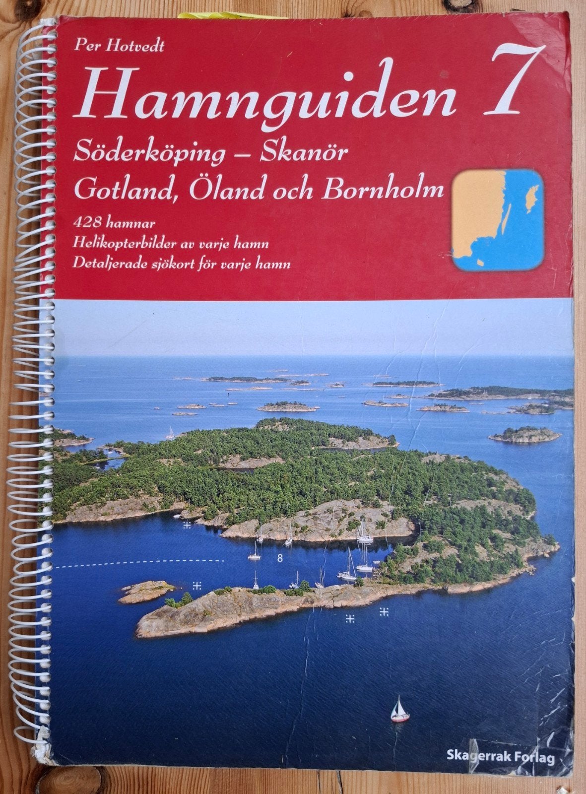 Hamnguiden 7 (Zweeds, 2010) – Vaargids Oost en Zuid Zweden, Ophalen of Verzenden