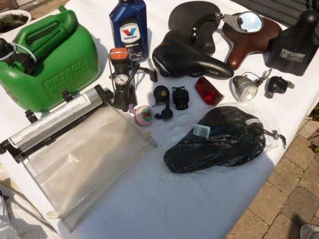 fietsen onderdelen, zie foto's, Overige merken, Gebruikt, Overige materialen, Overige typen