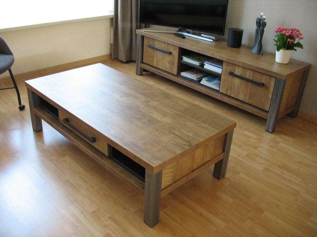 DRESSOIR,  TV MEUBEL en  SALONTAFEL., 150 tot 200 cm, Zo goed als nieuw, Minder dan 100 cm, 25 tot 50 cm