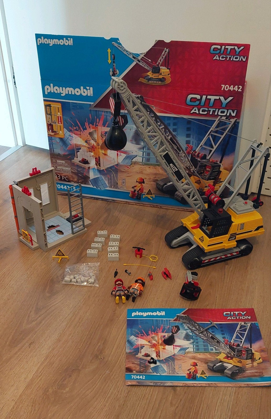 playmobil city action 70442 93 pieces , compleet, Kinderen en Baby's, Complete set, Overige typen, Ophalen of Verzenden, Zo goed als nieuw