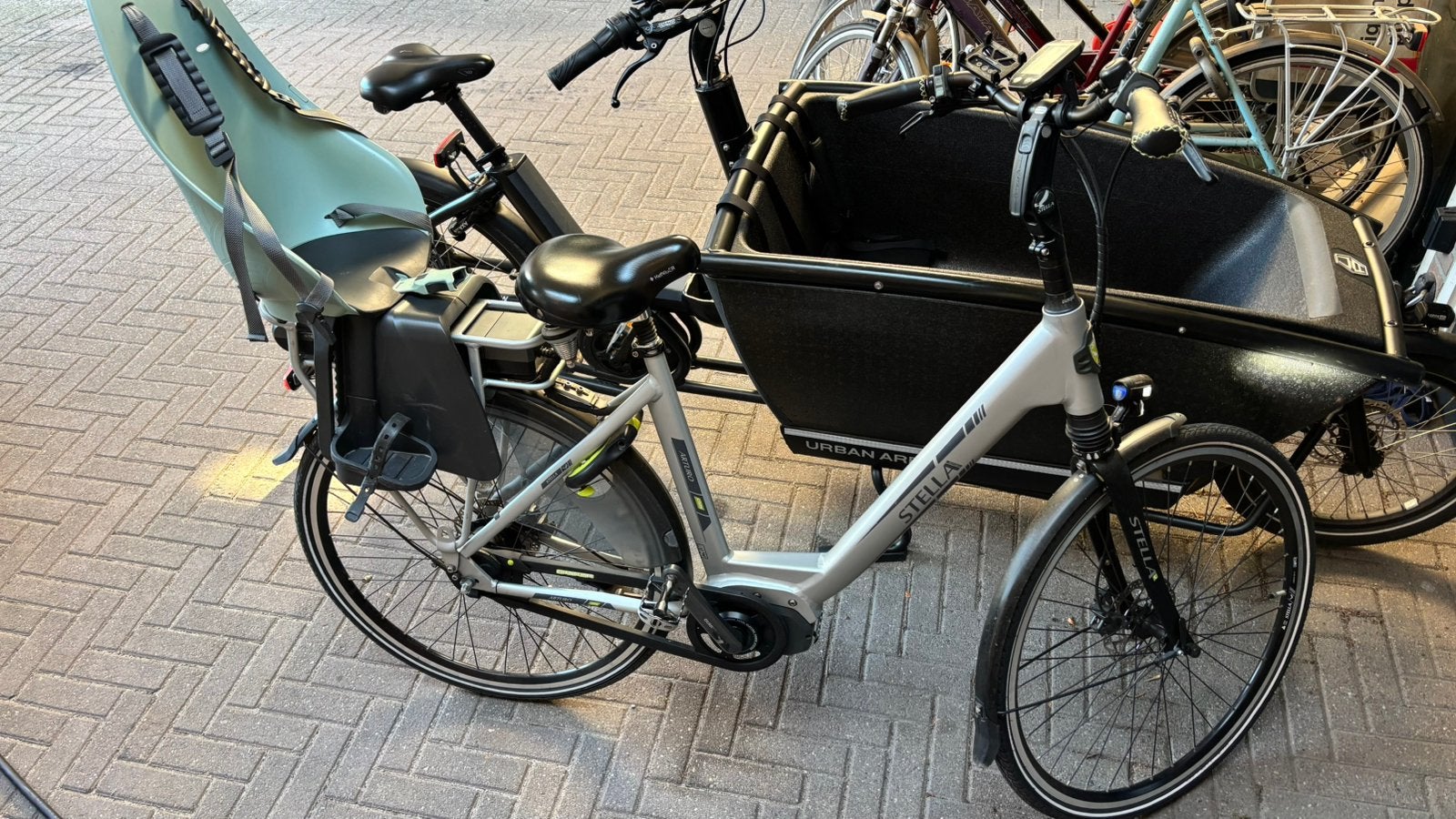 Stella Arturo Steps E-Bike + Urban Iki kinderzitje, Ophalen, Zo goed als nieuw, Overige merken
