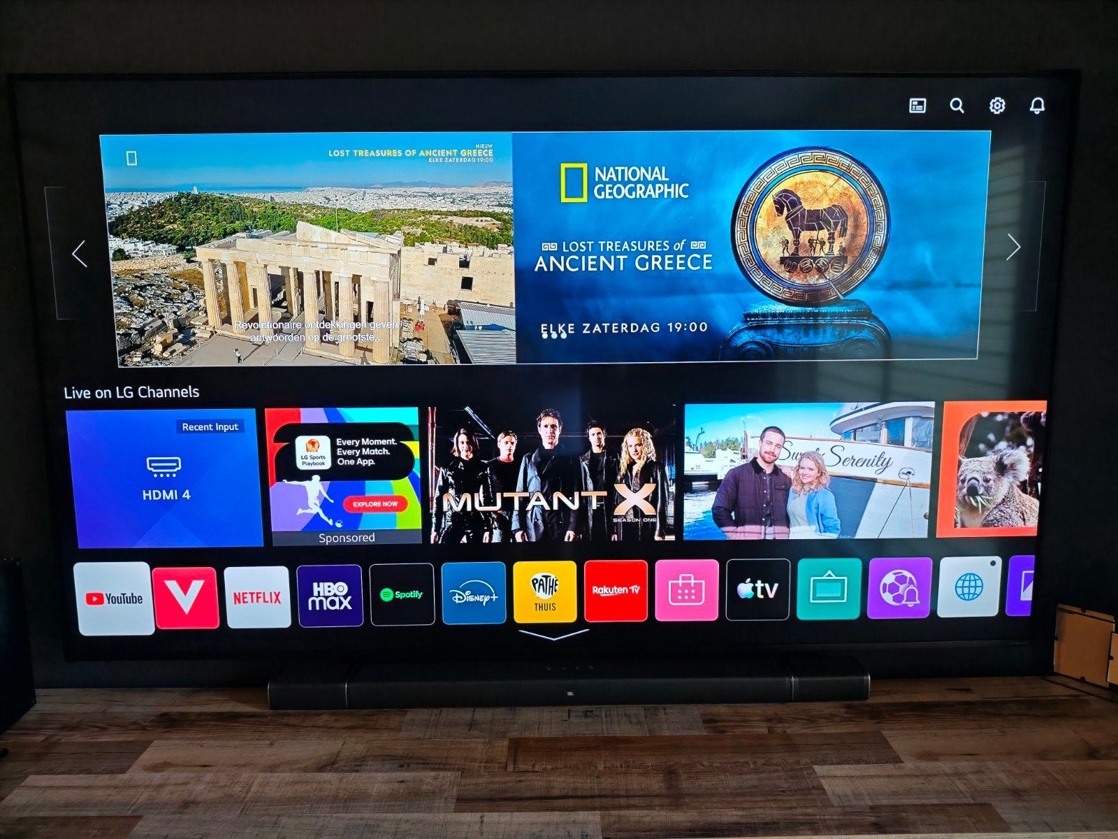 LG 4k 120hz tv. 86", Ophalen, LCD, 120 Hz, Zo goed als nieuw