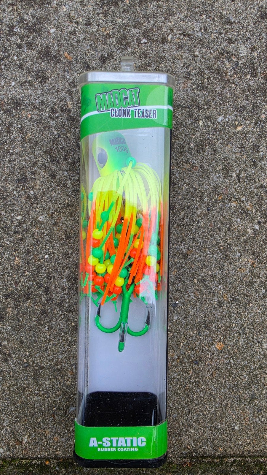 MADCAT Clonk Teaser A-STATIC 100g Firetiger, Ophalen of Verzenden, Nieuw, Kunstaas