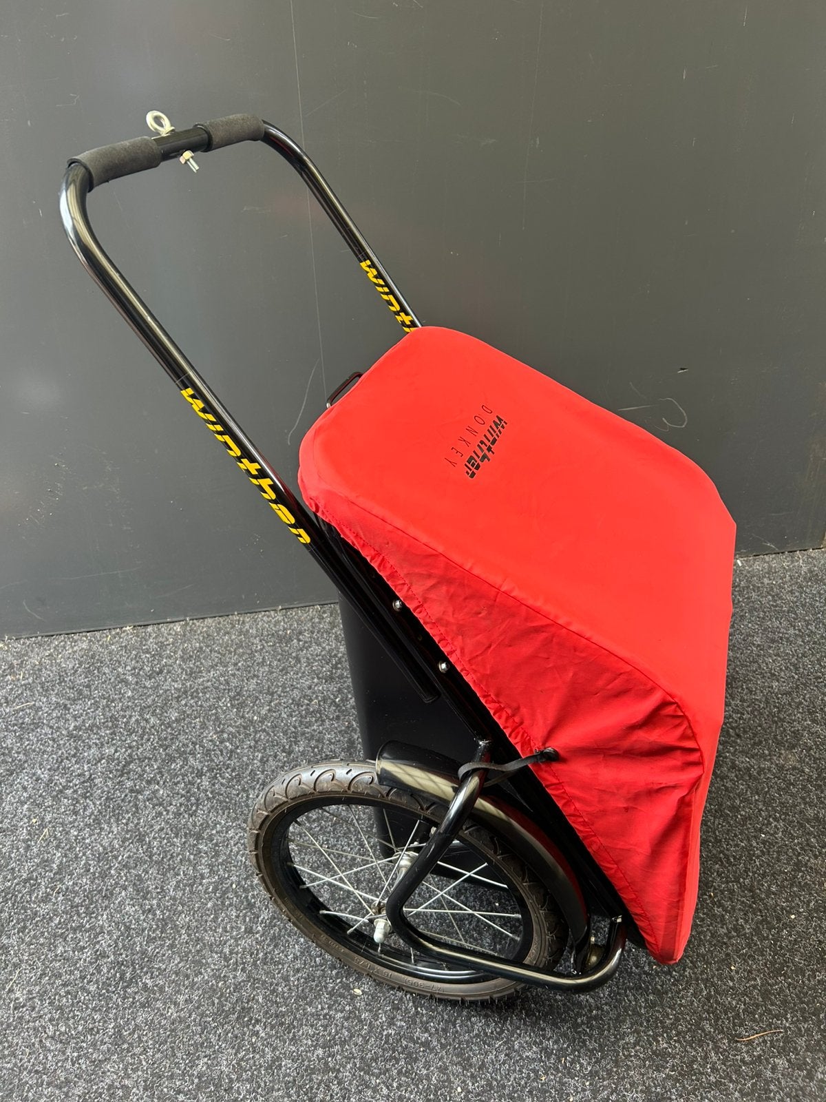 Fietskar Winther Donkey Trolley, Ophalen, Zo goed als nieuw