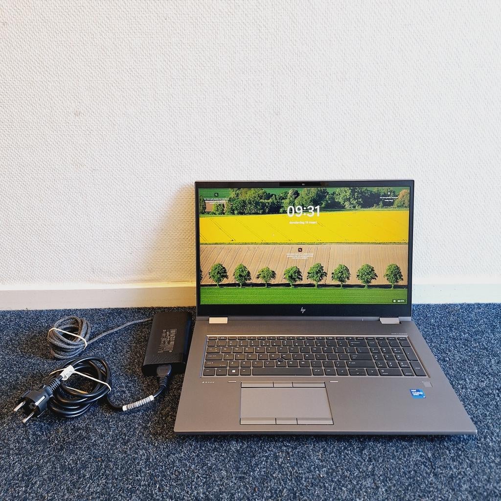 HP Zbook Fury G8 - Professionele Laptop - 48GB DDR | 512GB, Gebruikt, Met videokaart, 2 tot 3 Ghz, Qwerty