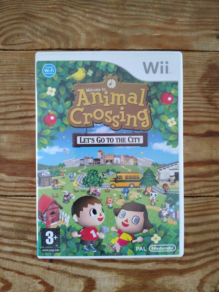 Animal Crossing: Let's Go to the City (Wii), Spelcomputers en Games, Games | Nintendo Wii, Online, 1 speler, Ophalen of Verzenden