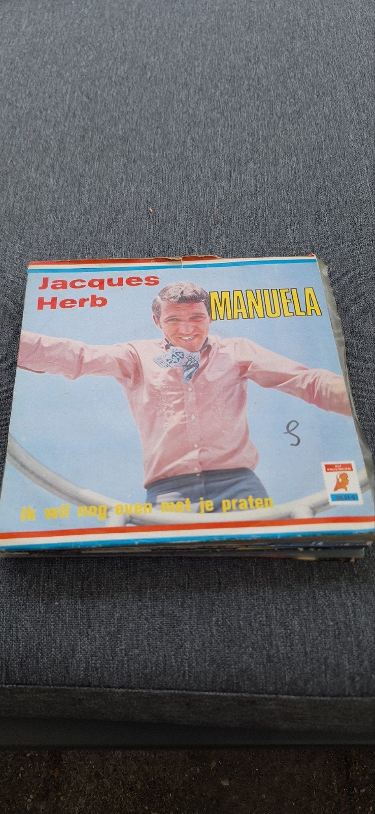 Jacques Herb - Manuela / Ik wil nog even met je praten, Cd's en Dvd's, Gebruikt, 7 inch, Ophalen of Verzenden, EP