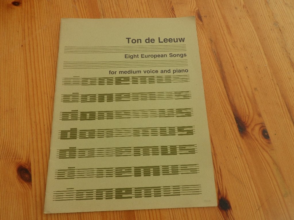 Ton de leeuw, Piano, Gebruikt, Klassiek, Ophalen of Verzenden