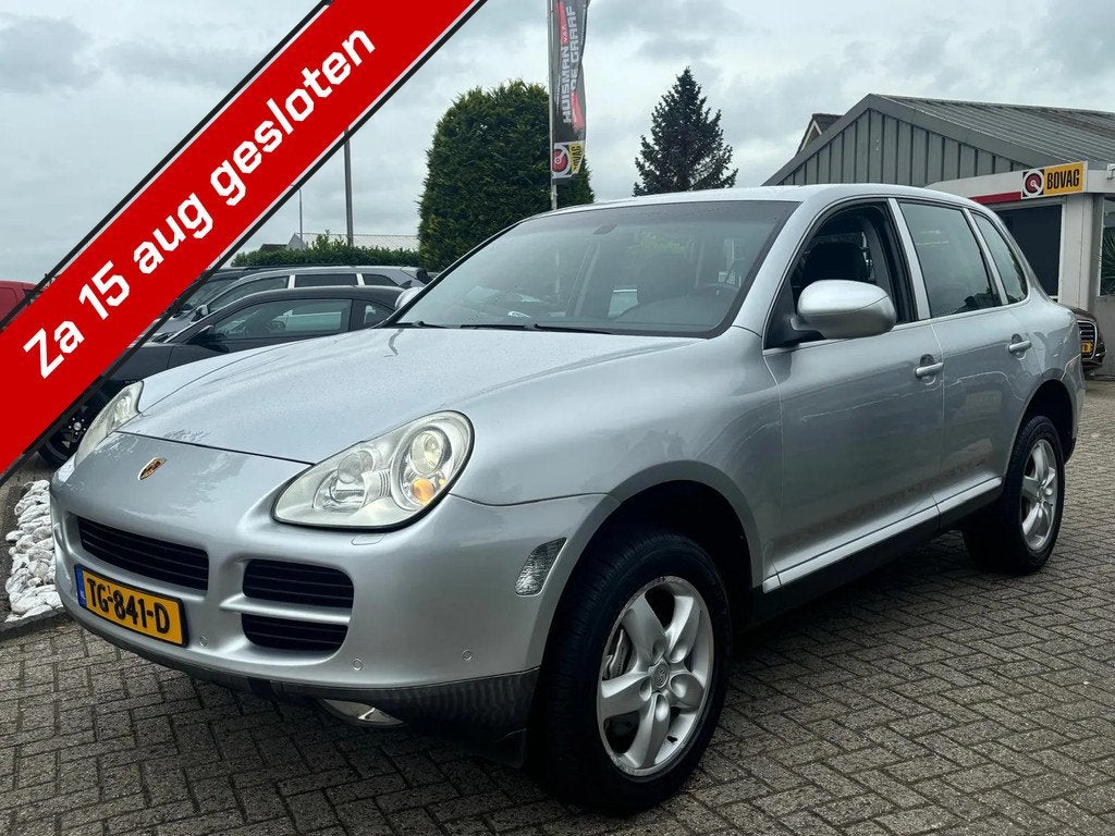 Porsche Cayenne 4.5 S V8 2004 Youngtimer Luchtvering 141.000, Automaat, Gebruikt, 8 cilinders, 3000 kg