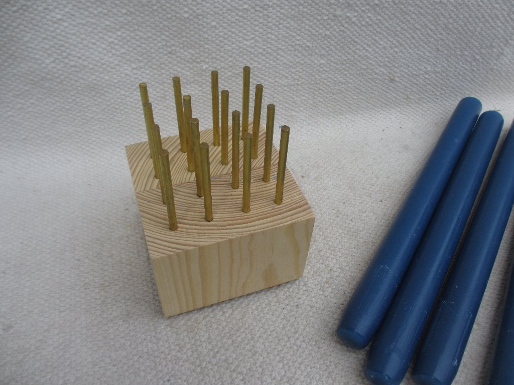 Minimalistische kandelaar Geeske van der Molengraft, Overige materialen, Overige kleuren, Ophalen of Verzenden, Zo goed als nieuw