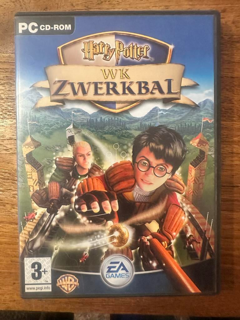 Harry Potter WK Zwerkbal PC CD-ROM, Ophalen, Gebruikt, 1 speler, Vanaf 3 jaar