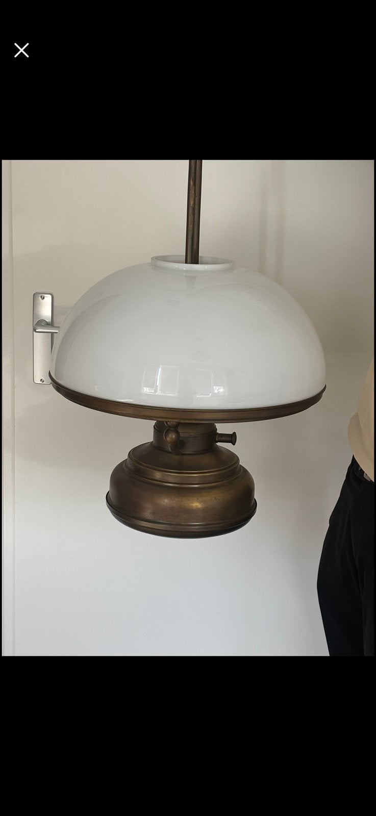 Mooie oude hanglamp, Ophalen, Zo goed als nieuw
