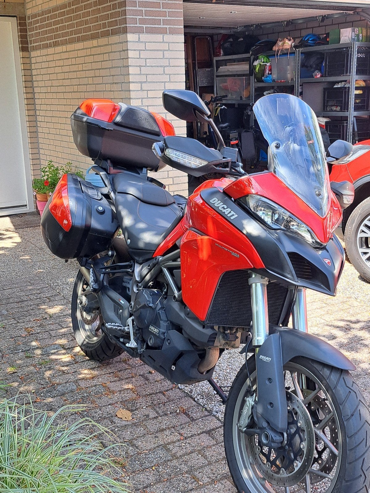 Ducati Multistrada 950 - Volledig uitgerust, Motoren, 2 cilinders, 950 cc, Motorrijbewijs A, Gebruikt