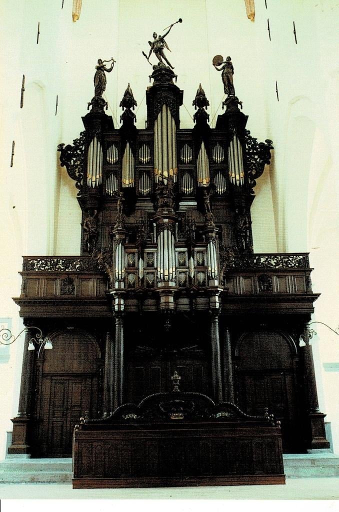 Groningen, Der AA-Kerk. interieur, Ophalen of Verzenden, Ongelopen, Groningen