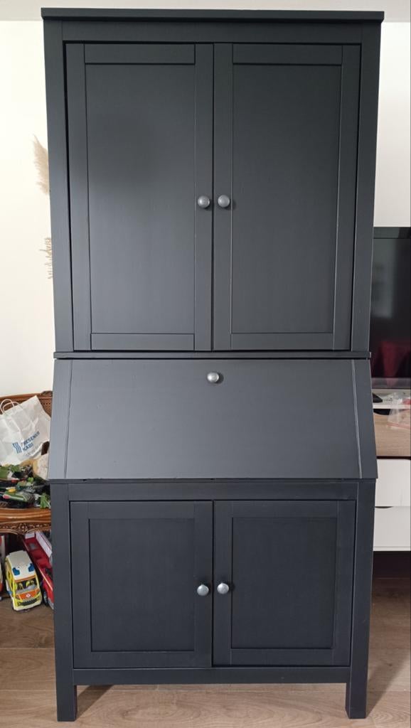 Hemnes bureau met kast, Ophalen, Gebruikt