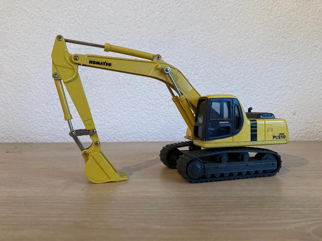 Komatsu PC210 graafmachine model, Ophalen of Verzenden, Gebruikt, Overige typen, Overige merken