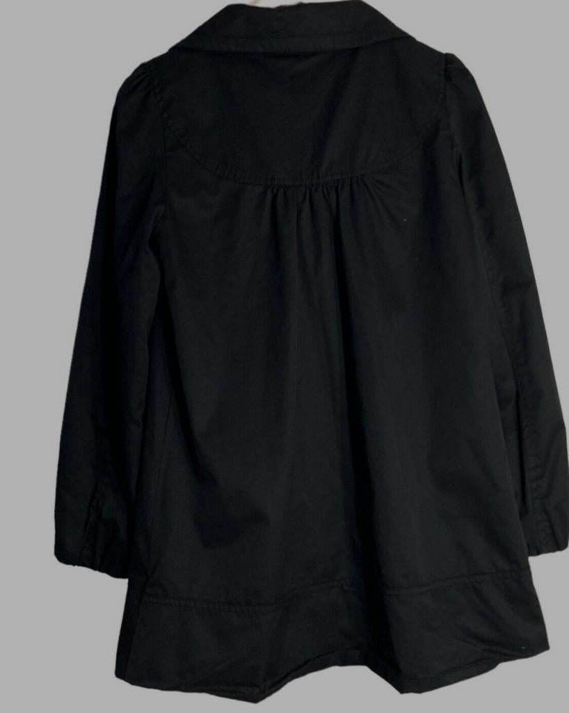 H&M Zwarte Jas Maat 34, H&M, Zwart, Ophalen of Verzenden, Zo goed als nieuw