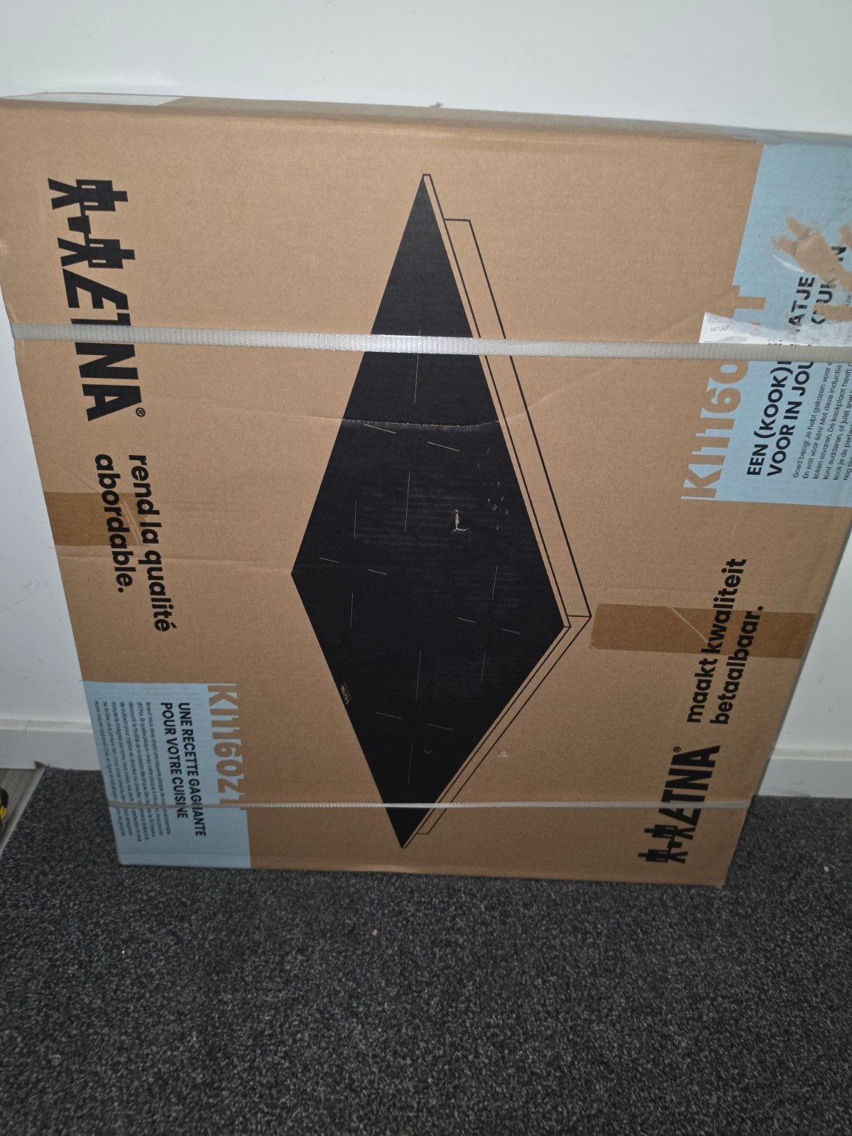 Nieuwe Etna KI1160ZT Inductie Kookplaat - Ongebruikt, Ophalen of Verzenden, Nieuw, Inbouw, Inductie