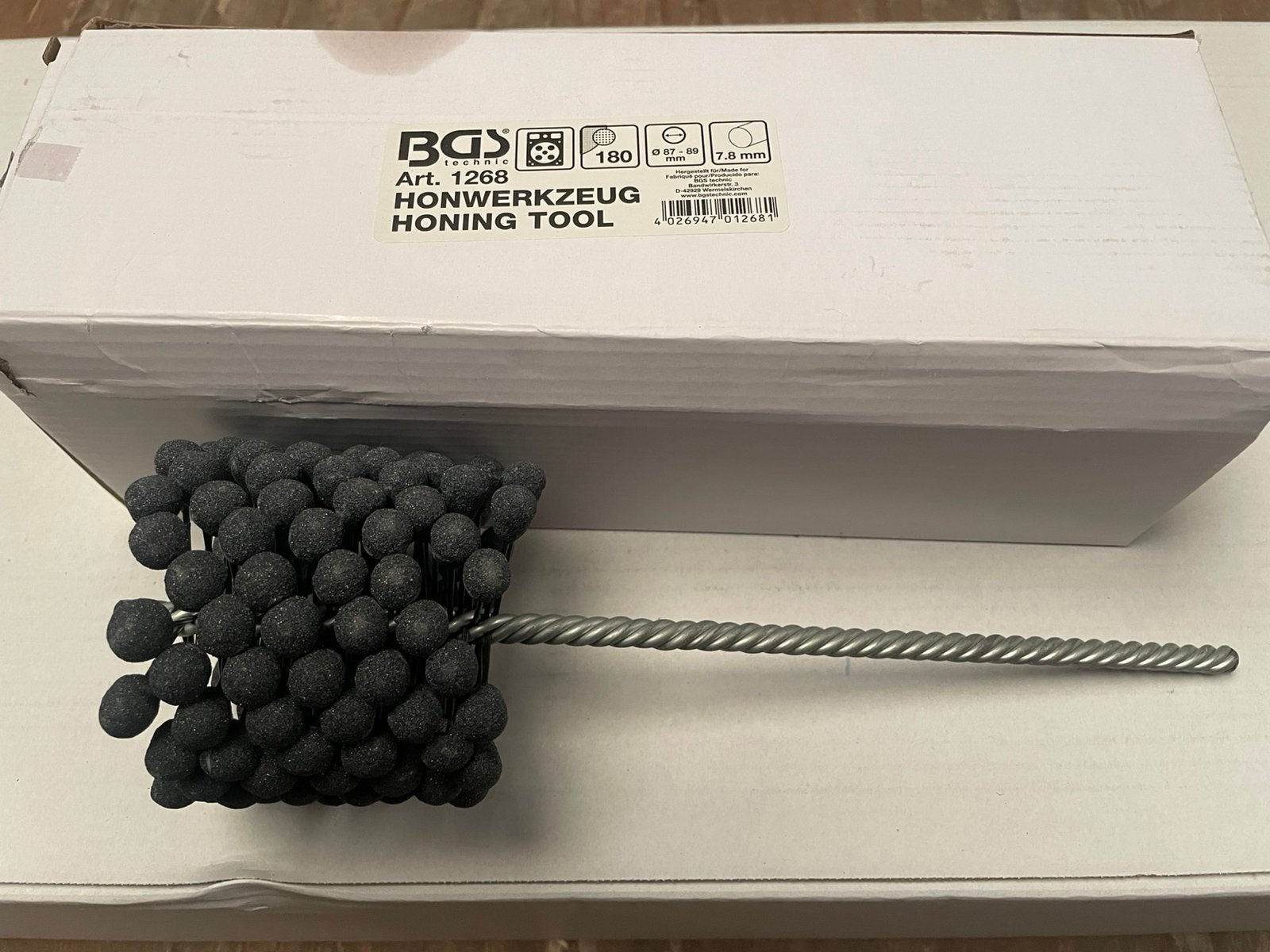 BGS Hoonapparaat flexibel korrel 180 werkdiameter 87-89 mm, -, -, Nieuw, Ophalen of Verzenden