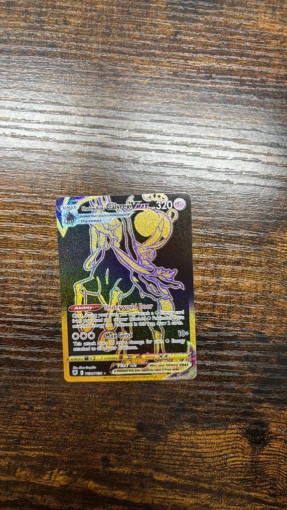Shadow Rider Calyrex VMAX (TG30/TG30) Astral Radiance, Ophalen of Verzenden, Zo goed als nieuw