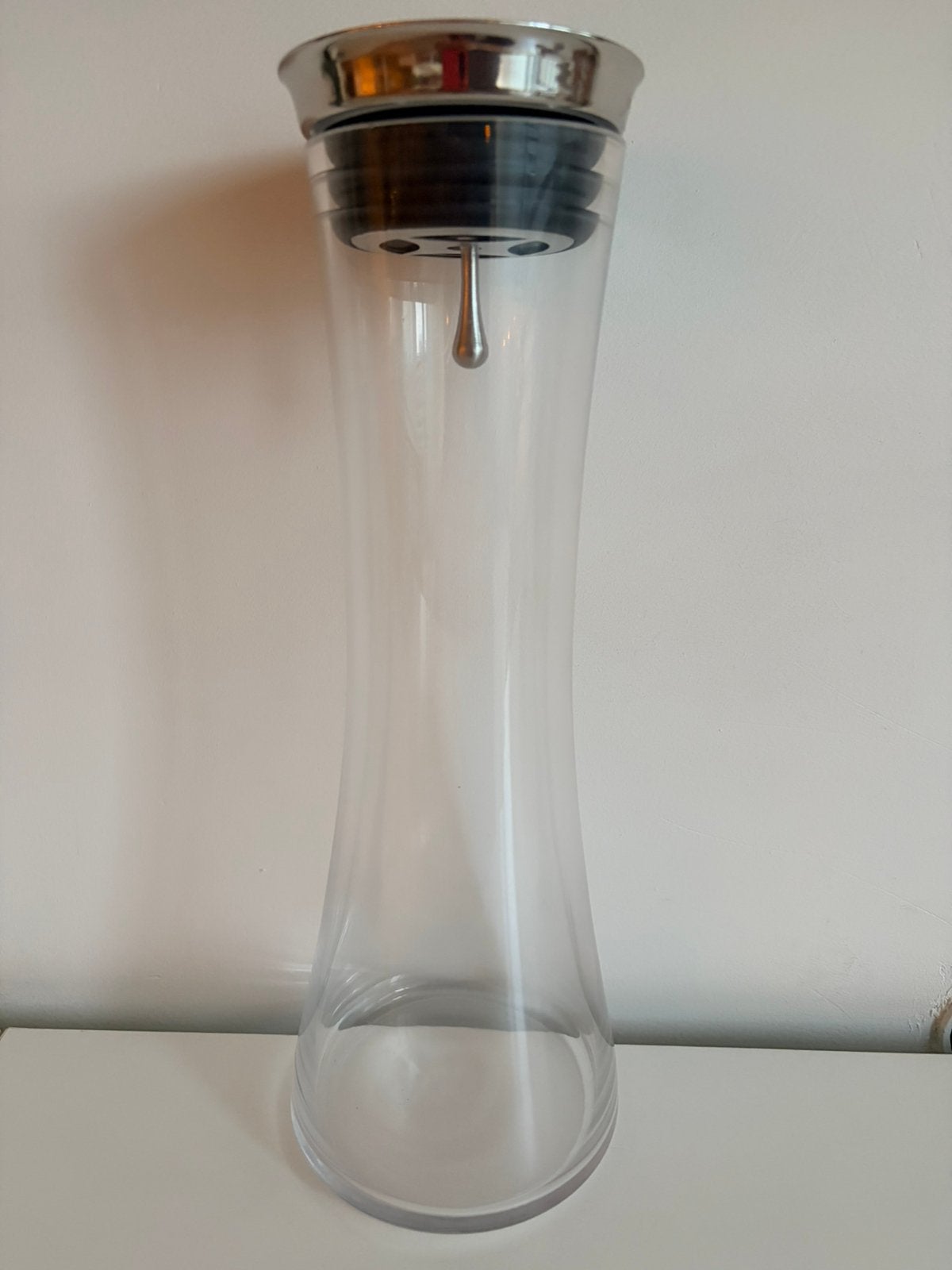 MENU water karaf glas/RVS 1,2 Liter NIEUW!!!, Kan, Ophalen of Verzenden, Overige stijlen, Glas