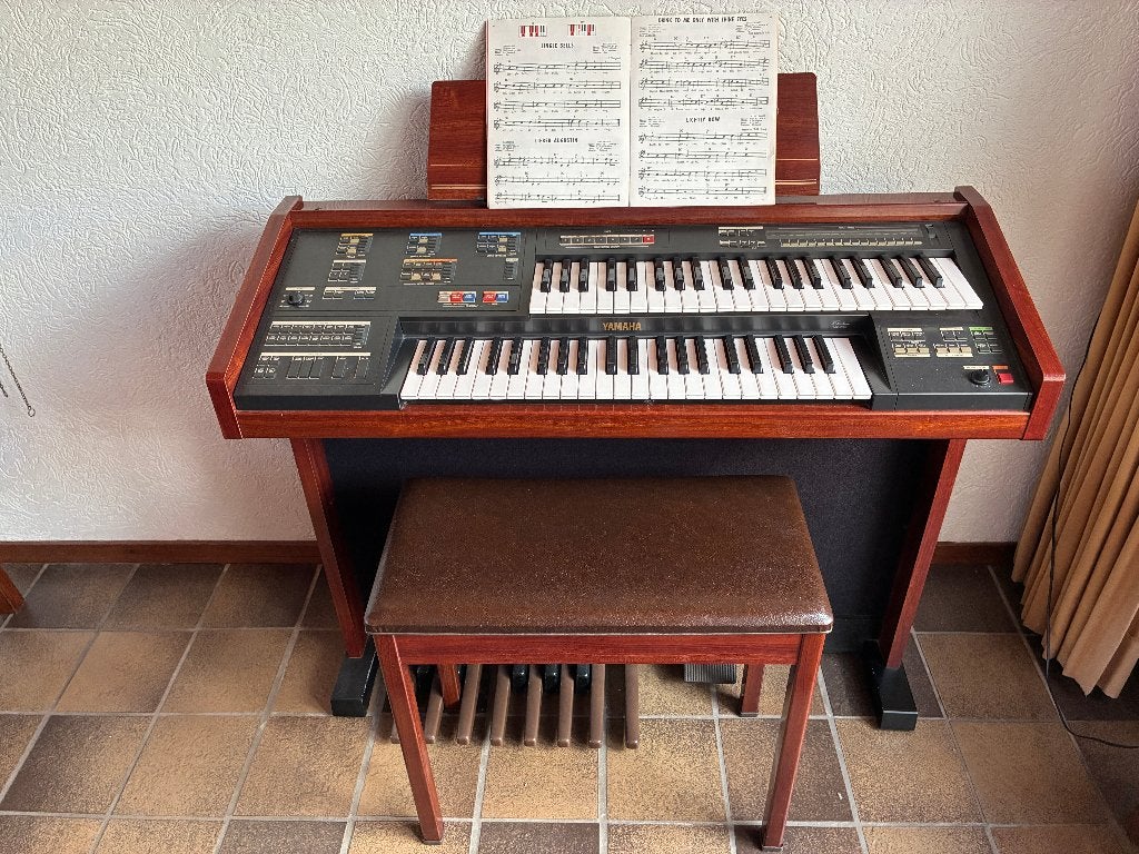 Orgel elektronisch Yamaha Electone, Muziek en Instrumenten, Ophalen, Gebruikt, 2 klavieren, Orgel