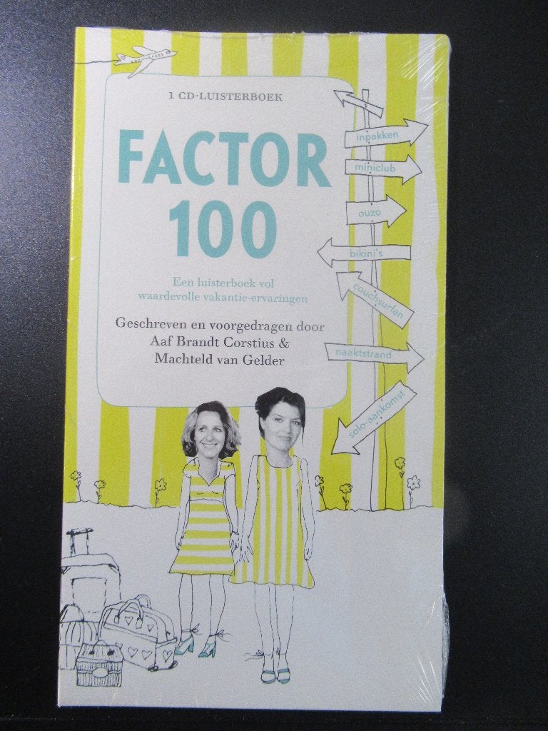 CD Luisterboek Factor 100: waardevolle vakantie-ervaringen, Boeken, Luisterboeken, Cd, Volwassene, Verzenden