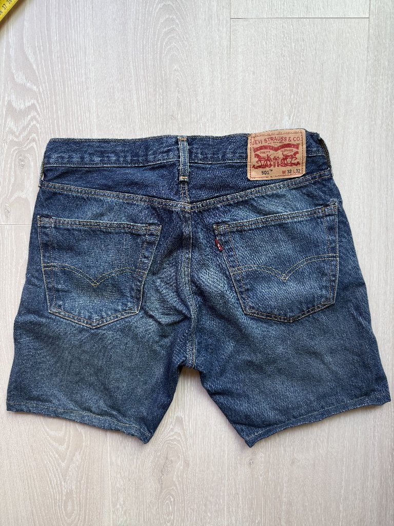 Levi's 501 Korte Broek W32, Kleding | Heren, Blauw, ., W32 (confectie 46) of kleiner, Ophalen of Verzenden