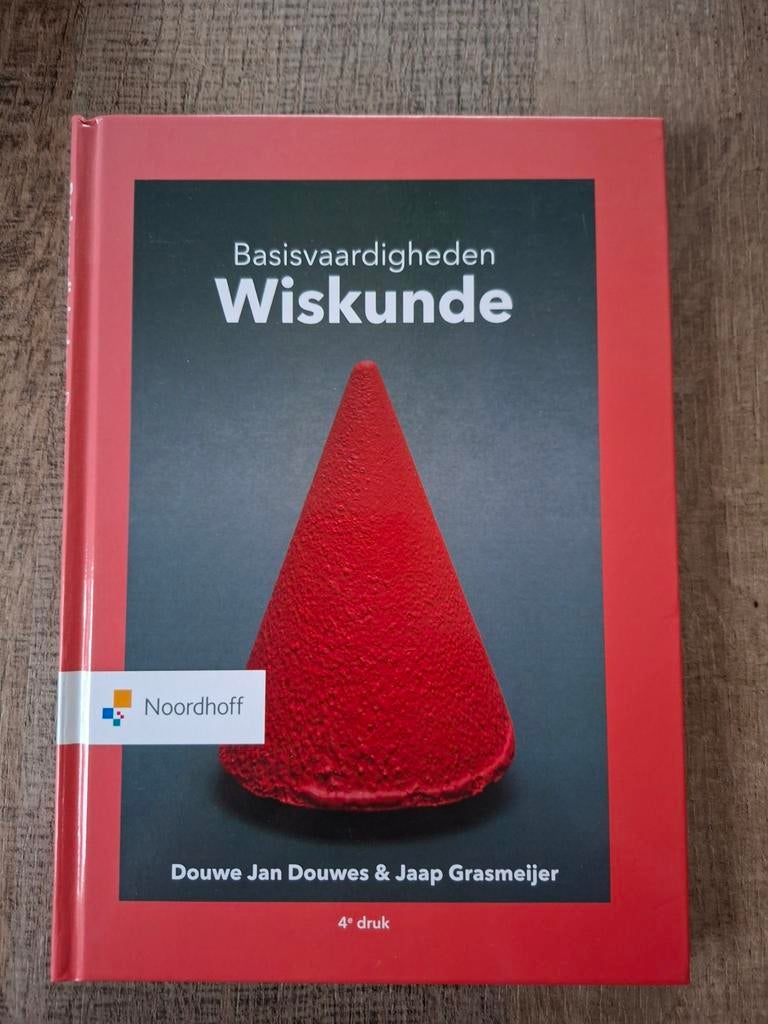 Basisvaardigheden Wiskunde - Douwes & Grasmeijer, Boeken, Douwe Jan Douwes & Jaap Grasmeijer, Zo goed als nieuw, Beta, HBO