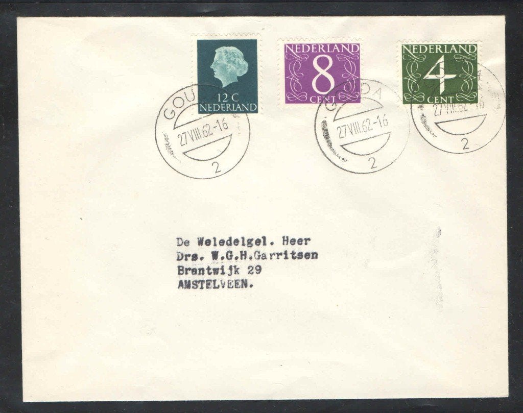 Nederland Cover met 774/6., Postzegels en Munten, Brieven en Enveloppen | Nederland, Ophalen of Verzenden, Envelop