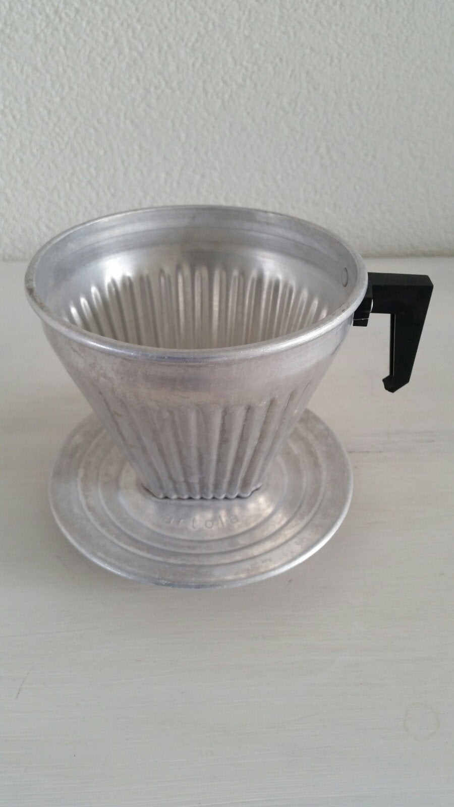 Artola koffiefilter aluminium, retro, Caravans en Kamperen, Ophalen of Verzenden, Zo goed als nieuw