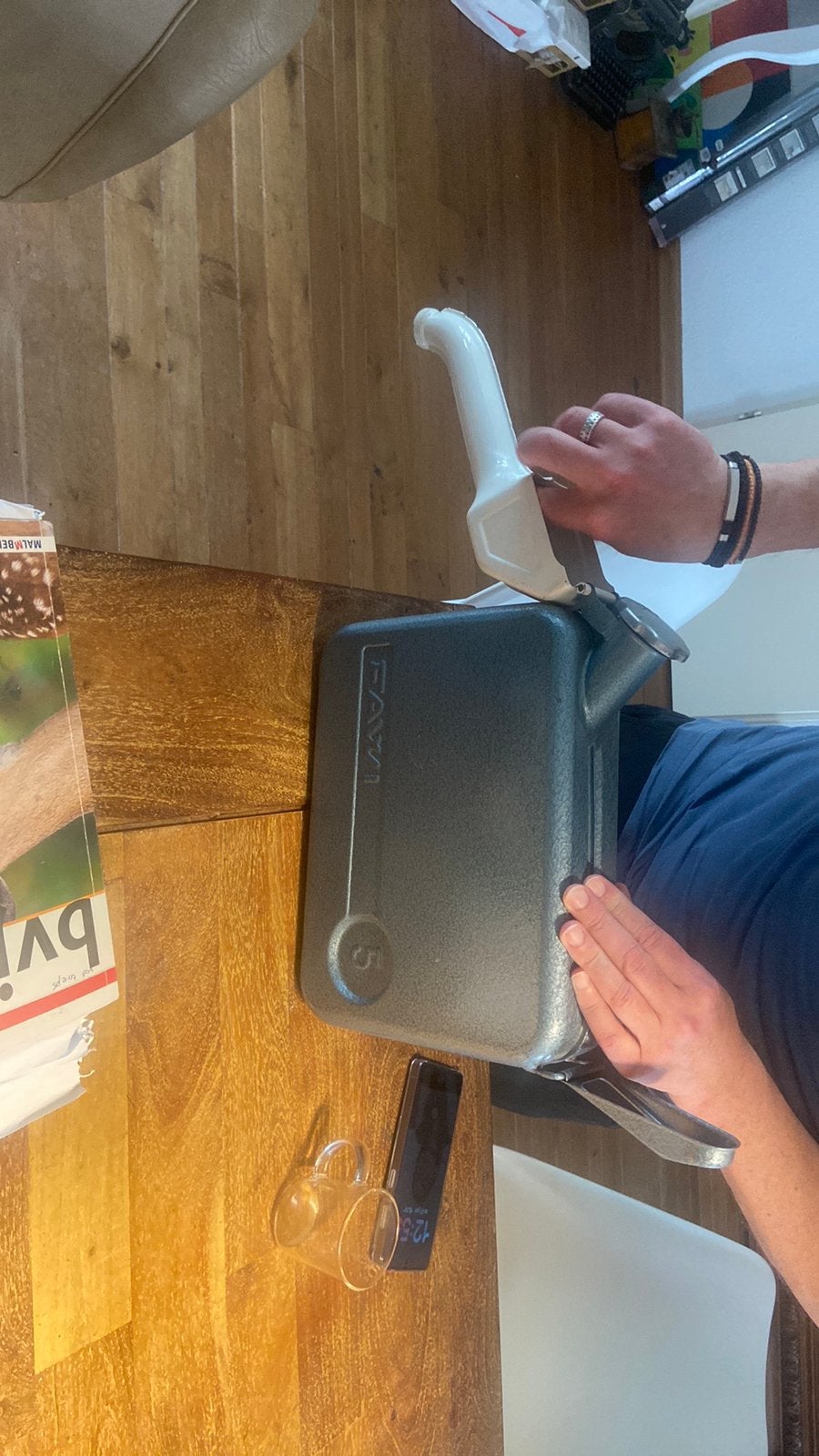 Fawi jaren 60 jerrycan petrol in perfecte staat verzamelen, Ophalen of Verzenden