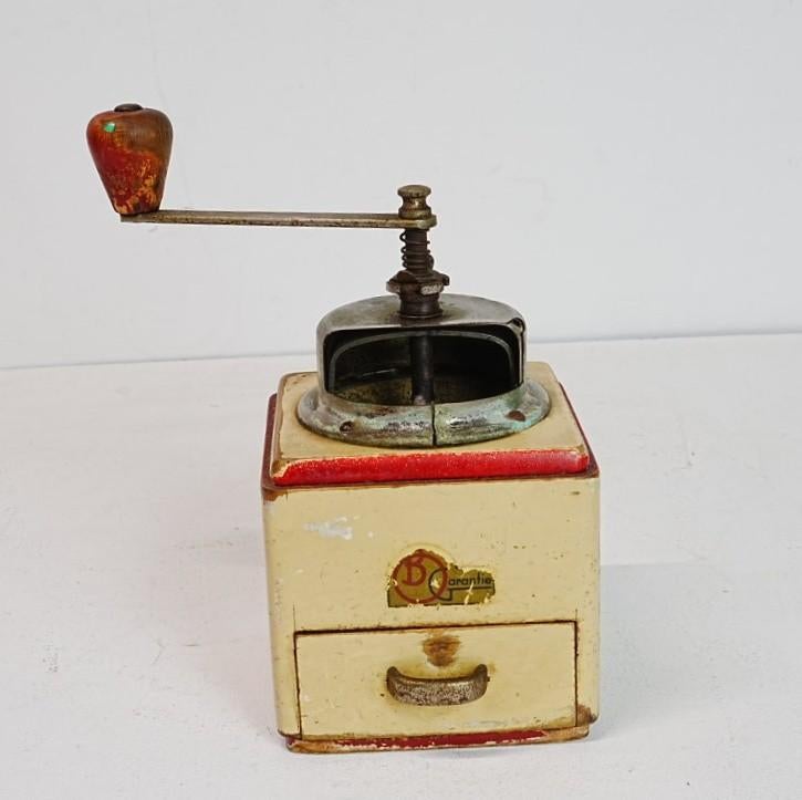 Antieke koffiemolen met lade. Medio 1930., Antiek en Kunst, Antiek | Keukenbenodigdheden, Ophalen of Verzenden
