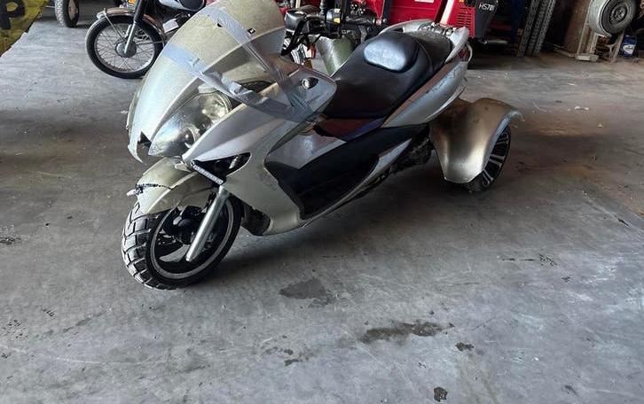 Gilera Fuoco 500 driewieler - Schadevoertuig, Ophalen of Verzenden, Gebruikt, Overige typen, Gilera