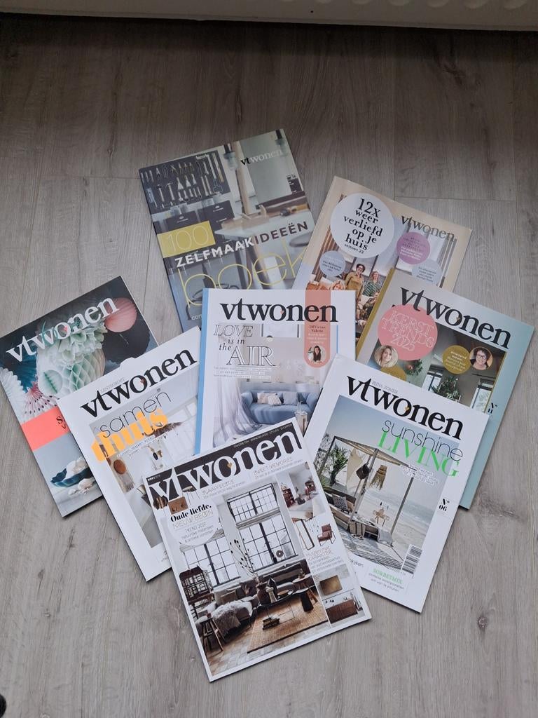 Vtwonen boek & stapel vtwonen tijdschriften, Ophalen of Verzenden, Zo goed als nieuw