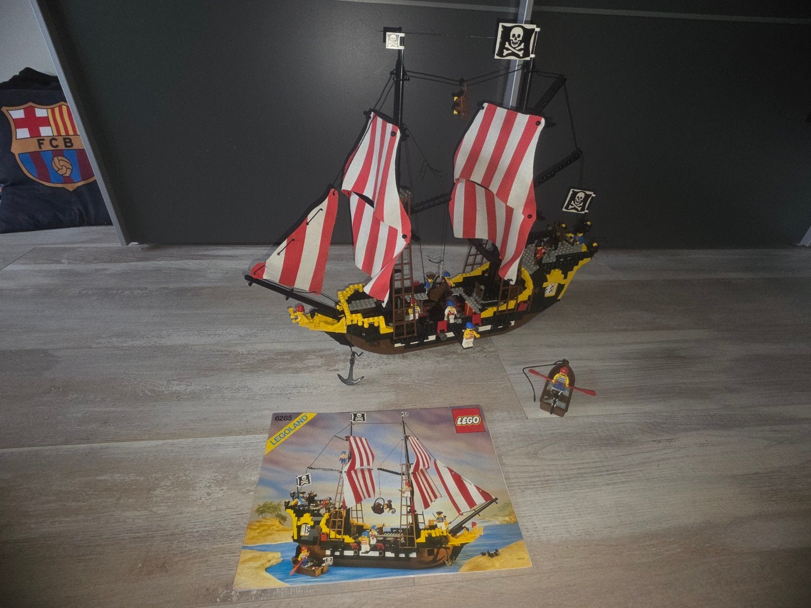 Lego Pirates 6285 Black Seas Barracuda 100% compleet, Compleet, Lego, Zo goed als nieuw, Complete set