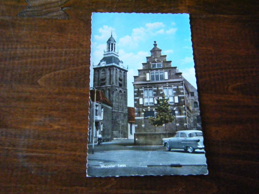 X35 - Meppel - Toren - Mooi/Oud, Ophalen of Verzenden, 1960 tot 1980, Drenthe
