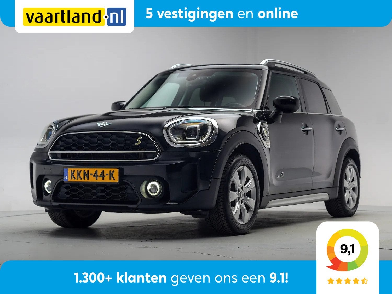 MINI Countryman 1.5 Cooper S E ALL4 Chili Aut. [ LED Stoelve, Auto's, Mini, Automaat, 125 pk, Gebruikt, Countryman