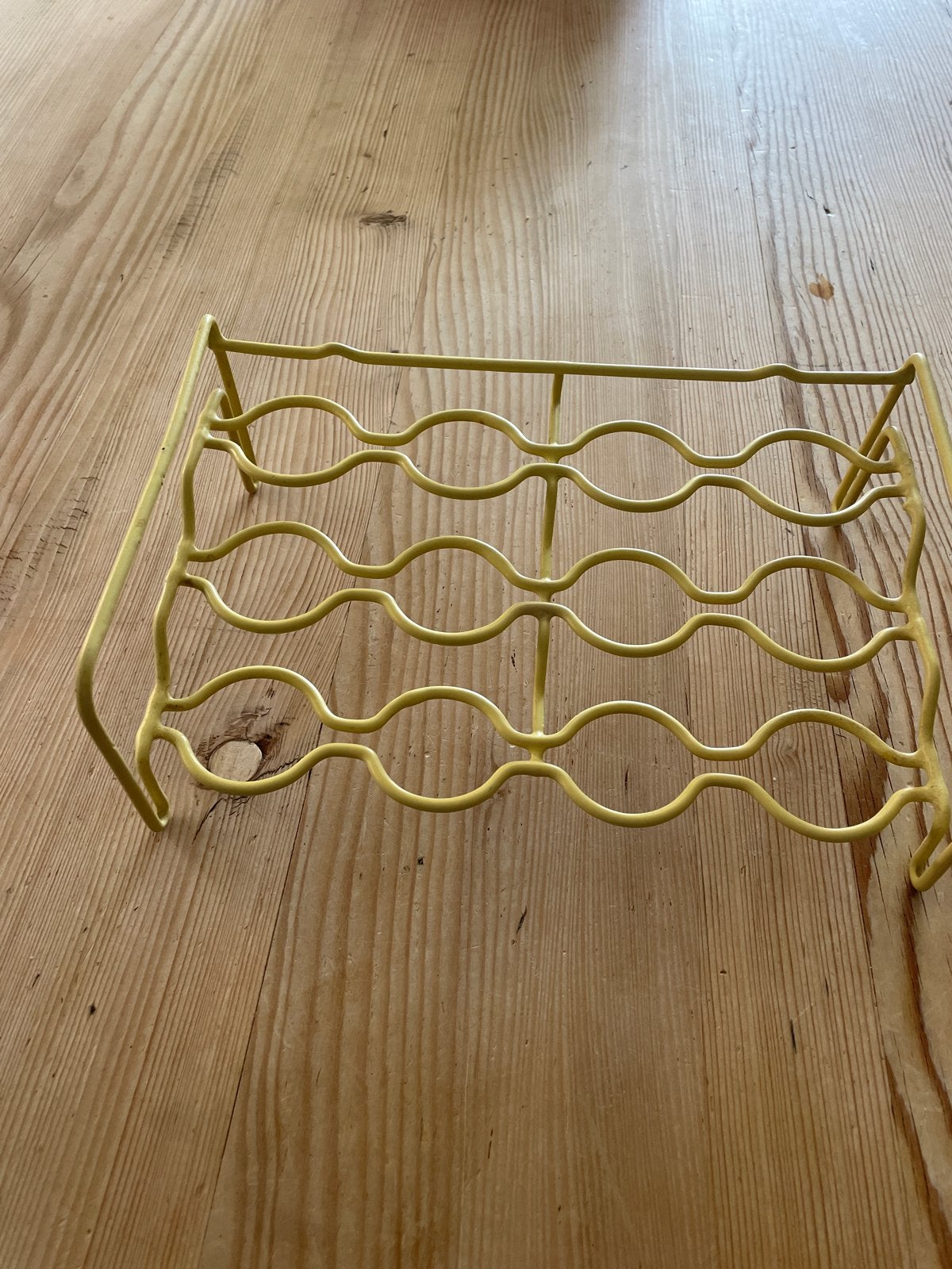 Vintage Tomado eierrekje uit de jaren '60 - Lichtgeel, Ophalen of Verzenden