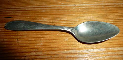 oud theelepeltje, Ophalen of Verzenden