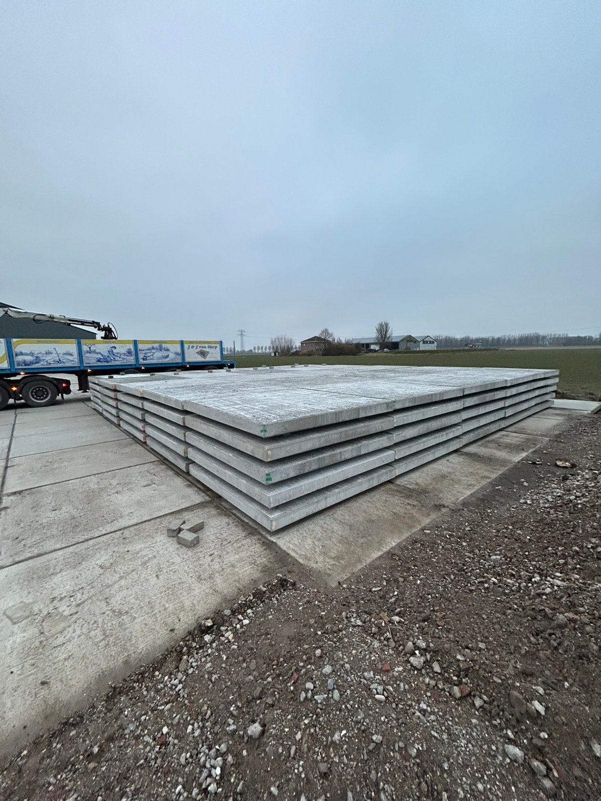 Betonplaat 200x200x14, Overige typen, Nieuw, Ophalen of Verzenden, 10 m² of meer